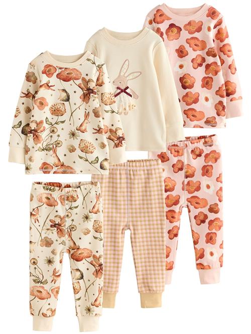 Next Nattøj  beige / cappuccino / koral / lyserød