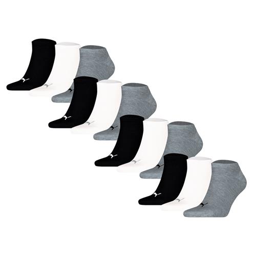PUMA Sokker  grå-meleret / sort / hvid