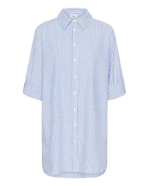 SAINT TROPEZ Bluse  lyseblå