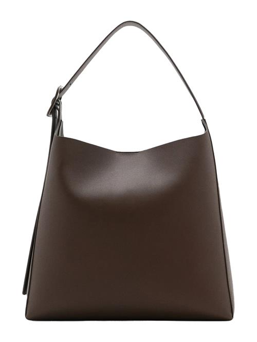 MANGO Skuldertaske 'Winnie'  mørkebrun