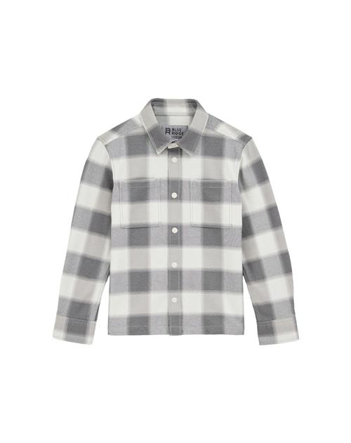 WE Fashion Skjorte  grå / lysegrå