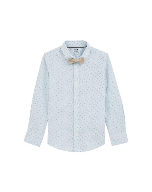 WE Fashion Skjorte  lyseblå