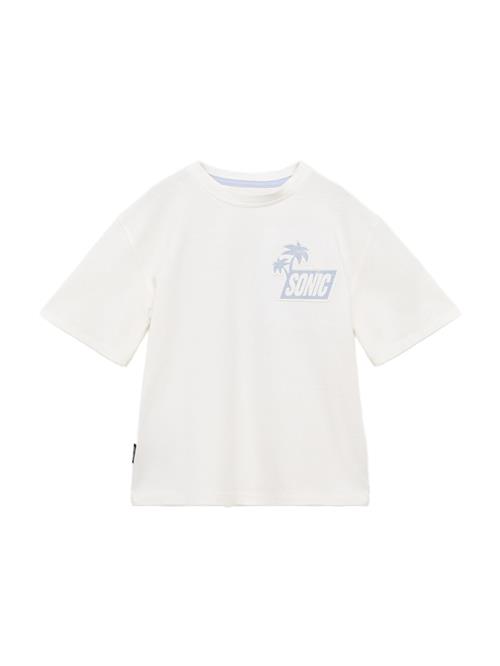 MANGO KIDS Shirts 'SONICFAS'  lyseblå / offwhite