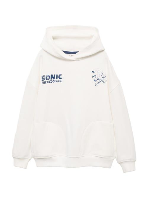 MANGO KIDS Sweatshirt 'SONICGOT'  mørkeblå / offwhite