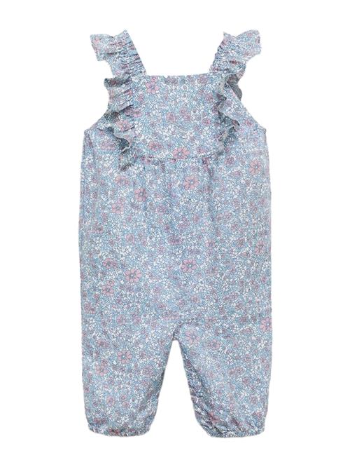 MANGO KIDS Overall 'MEDINA'  lyseblå / lyserød / hvid