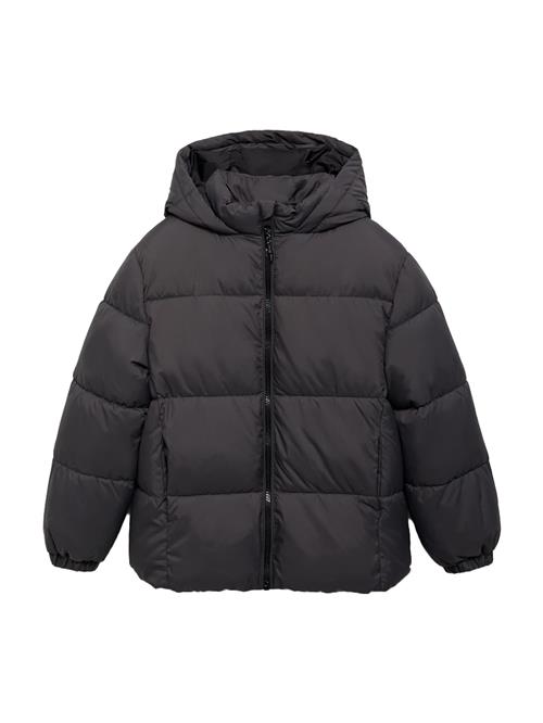 MANGO KIDS Vinterjakke 'AMERICA'  antracit