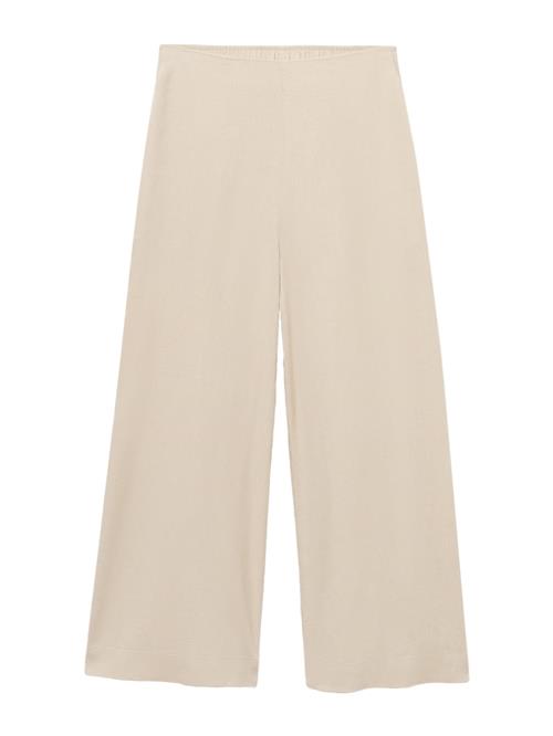 MANGO Bukser 'LINOVISF'  beige
