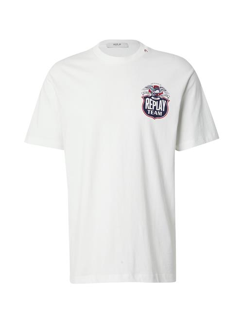 REPLAY Bluser & t-shirts  navy / rød / hvid