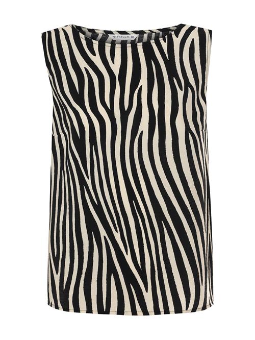 TATUUM Bluse  beige / sort