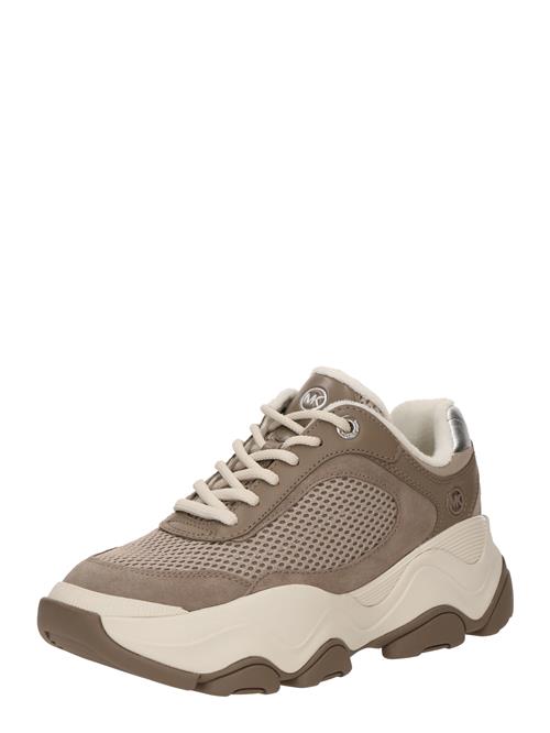 MICHAEL Michael Kors Sneaker low 'ATLAS'  mørkebeige / sølv
