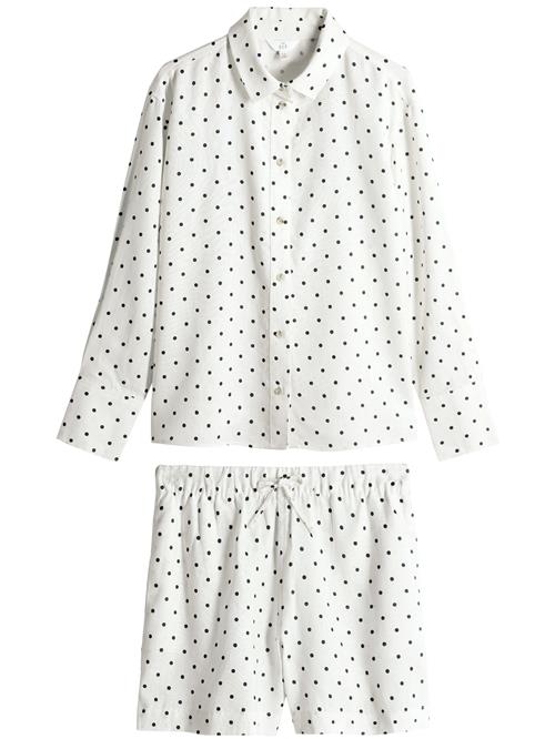 The Set Hjemmedragt  navy / hvid