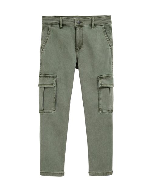 WE Fashion Bukser  grøn / khaki