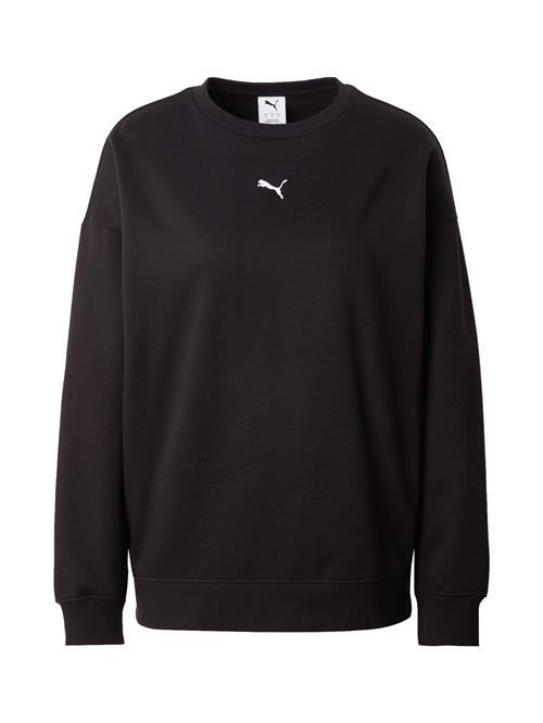 PUMA Sportsweatshirt 'ESS'  sort / hvid