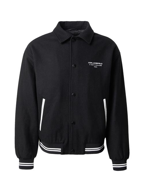 Karl Lagerfeld Overgangsjakke  sort / hvid