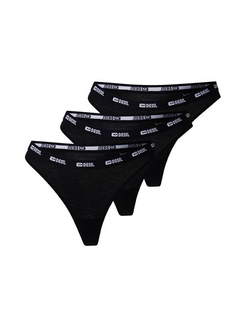 DIESEL String 'STARS'  sort / hvid