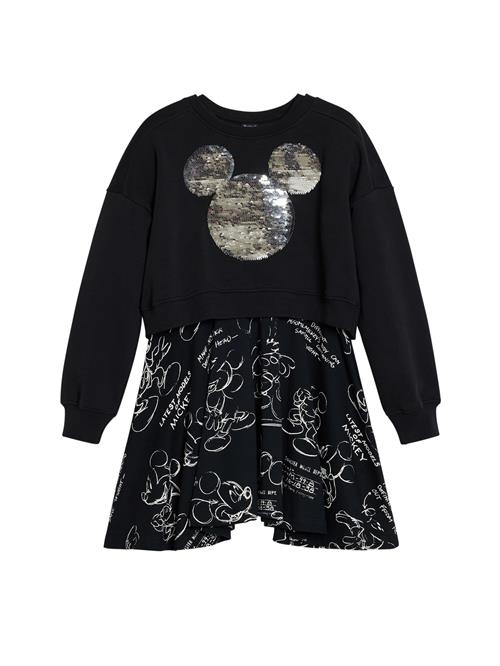 Desigual Kjole 'Mickey™ '  pink / sort / hvid