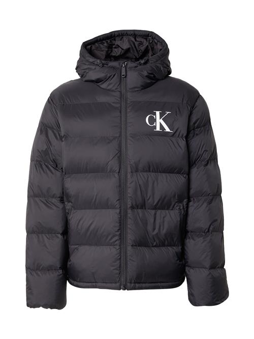 Calvin Klein Jeans Vinterjakke  sort