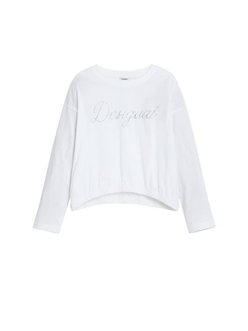 Desigual Bluser & t-shirts  sølv / hvid