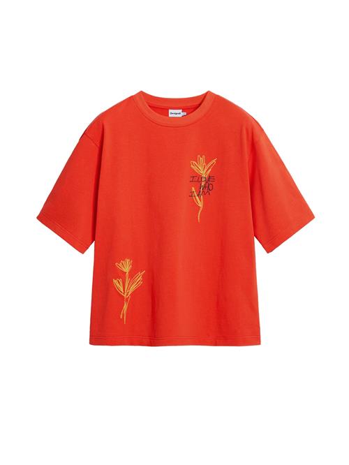 Desigual Bluser & t-shirts  grøn / rød / sort