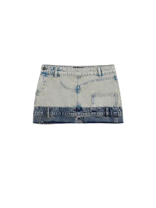 Desigual Nederdel  blå / hvid