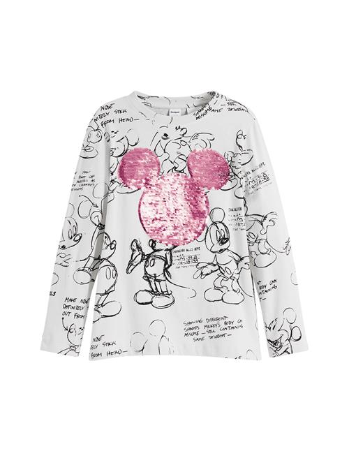 Desigual Bluser & t-shirts  pink / sort / hvid