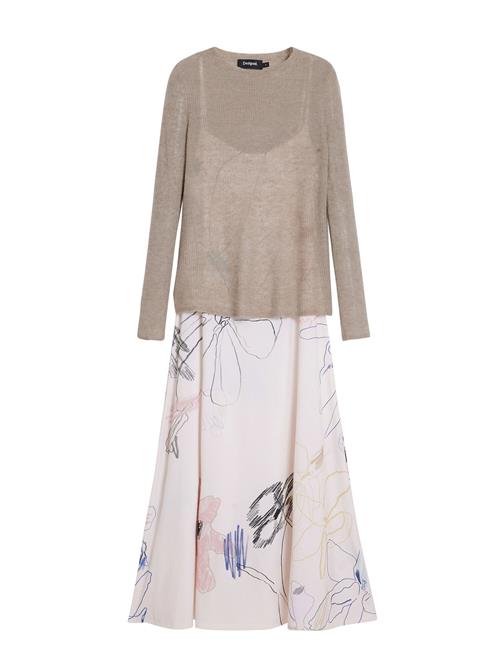 Desigual Kjole  blandingsfarvet / hvid