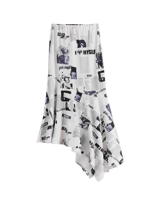 Desigual Nederdel  sort / hvid