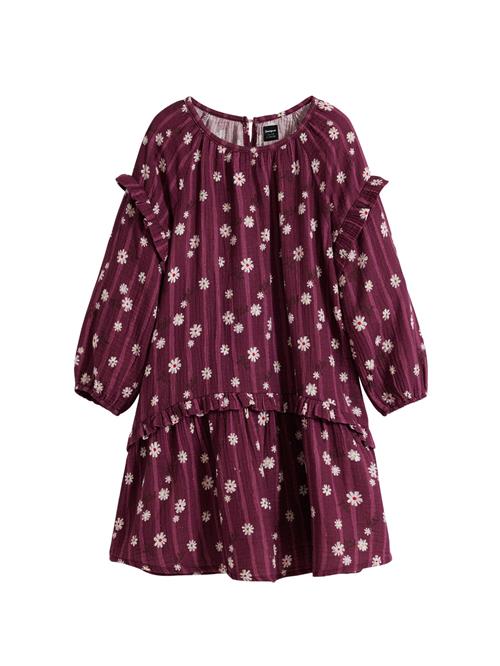 Desigual Kjole  burgunder / hvid