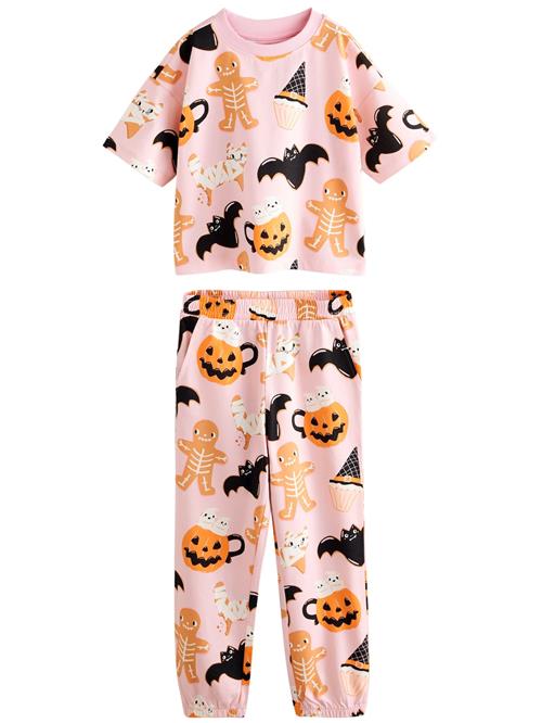 Next Nattøj  orange / lyserød / sort / hvid