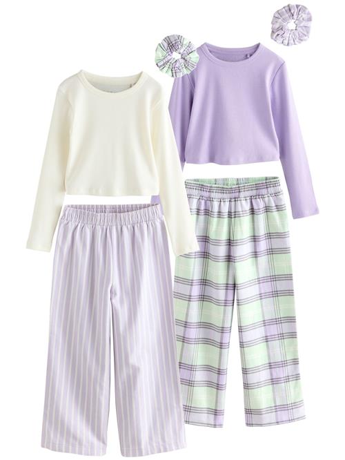 Next Nattøj  pastelgul / grå / pastelgrøn / lavendel