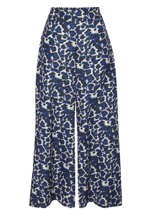 LASCANA Bukser  mørkeblå / sort / hvid