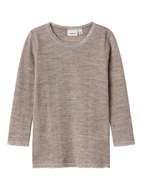 NAME IT Bluser & t-shirts 'NMFWang'  mørkebeige