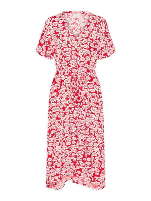 Kaffe Kjole 'Beathe'  rød / hvid