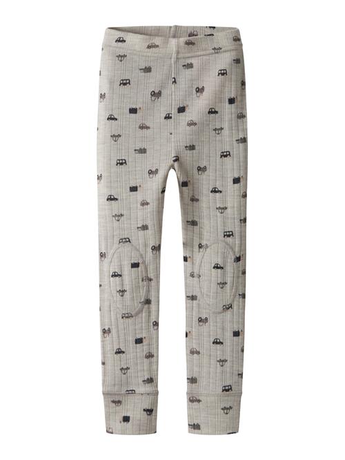 NAME IT Leggings 'NBNWang'  grå / taupe / antracit