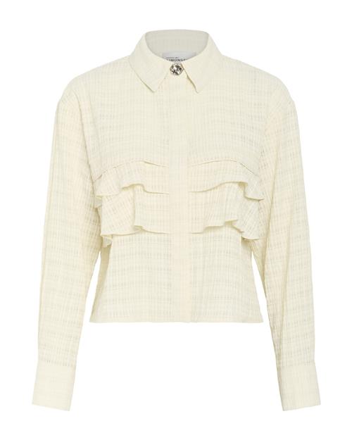 KAREN BY SIMONSEN Bluse 'Ayo Nilla'  hvid