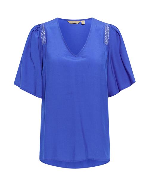 CULTURE Bluse 'Sif Asmine '  royalblå