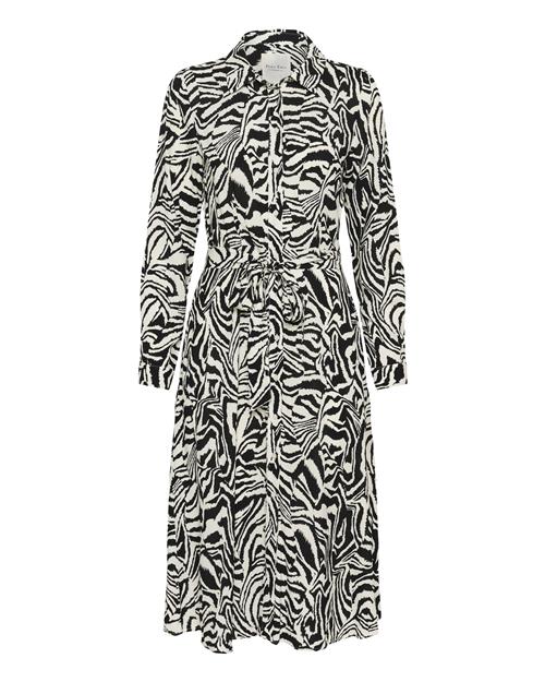 Part Two Kjole  sort / uldhvid