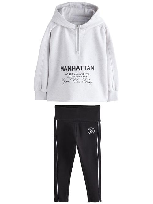 Next Joggingdragt  grå / sort