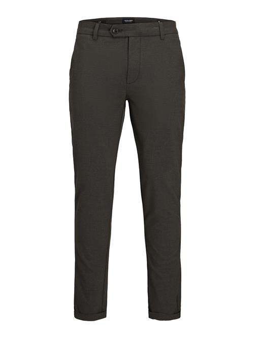JACK & JONES Lærredsbukser 'Marco Connor'  antracit