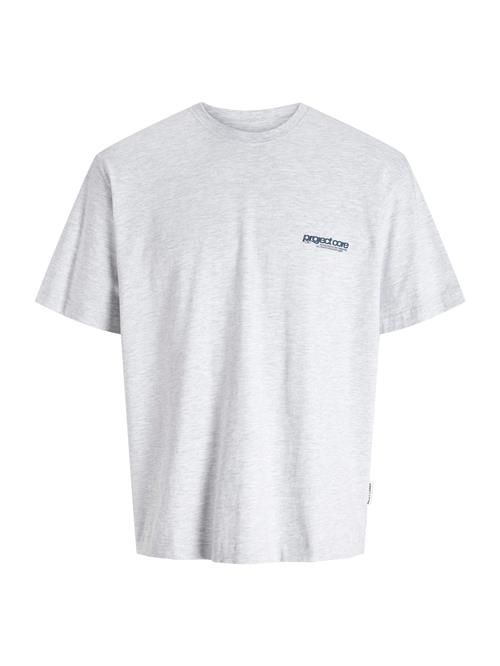 JACK & JONES Bluser & t-shirts 'JCOUnion'  mørkeblå / hvid-meleret