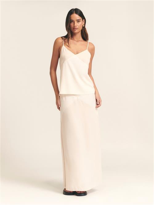 St MRLO Nederdel 'SHADOW MAXI SKIRT'  nude