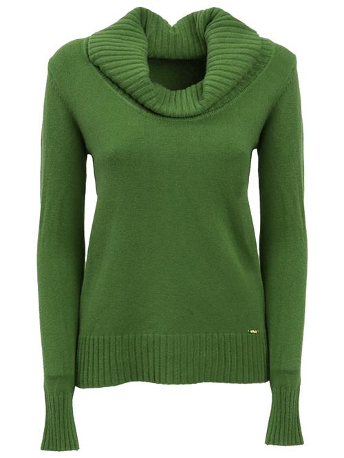 Influencer Pullover  grøn / sort