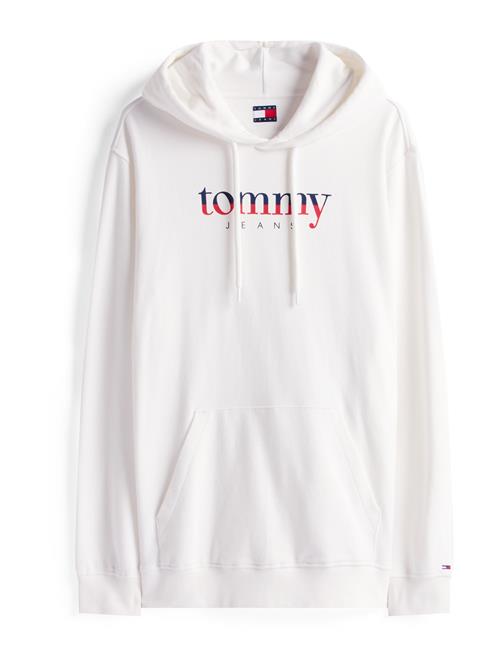 Tommy Jeans Sweatshirt 'DNA'  ecru / navy / rød