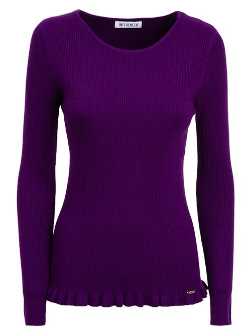 Influencer Pullover  lilla