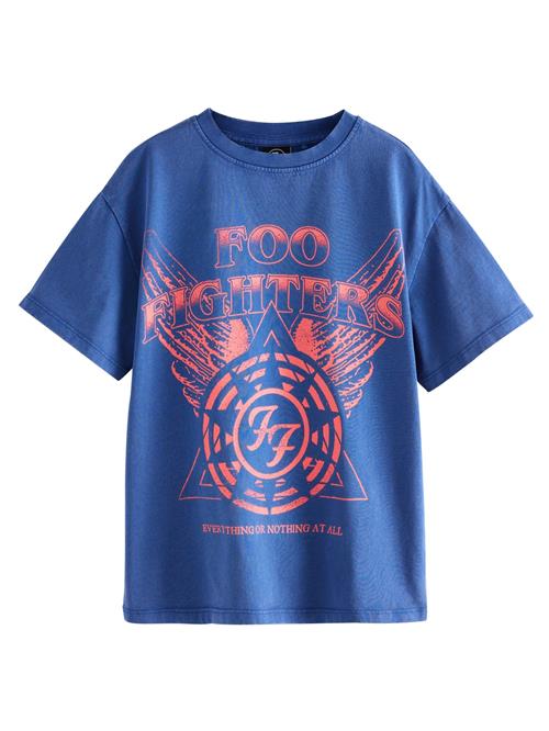 Next Bluser & t-shirts 'Foo-Fighters'  royalblå / lys rød