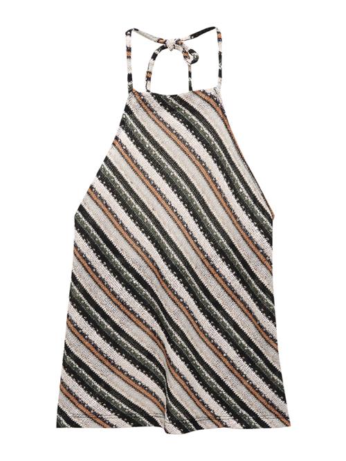 Pull&Bear Overdel  sand / grøn / sort / hvid