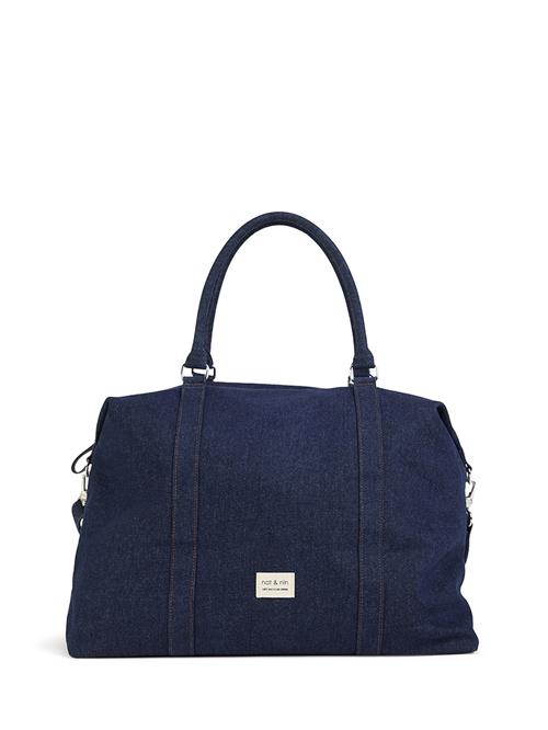 Nat&Nin Håndtaske 'MAXI THYLANE'  blue denim