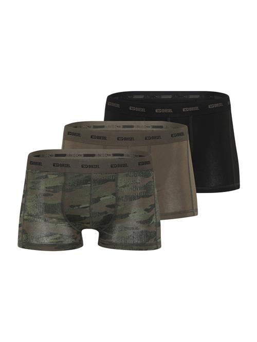 DIESEL Boksershorts 'DAMIEN'  oliven / lysegrøn / sort