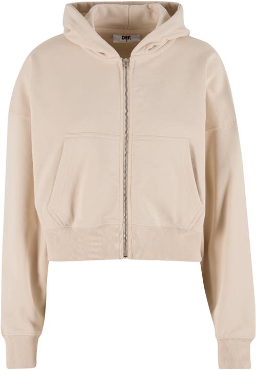 DEF Sweatjakke  uldhvid