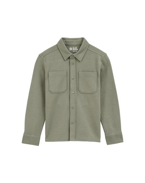 WE Fashion Skjorte  oliven / lysegrøn